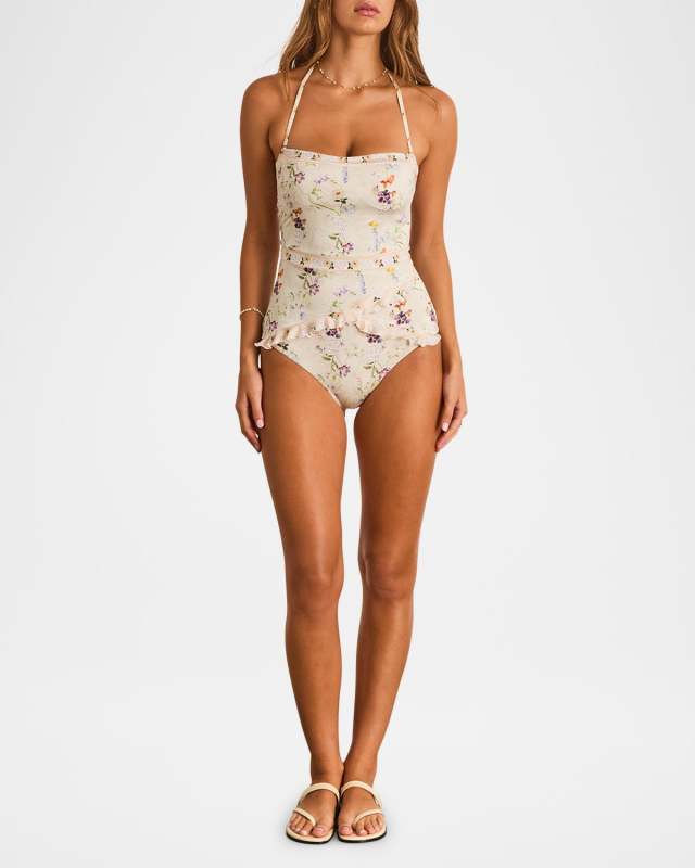 Bridget Bandeau One-Piece Swimsuit